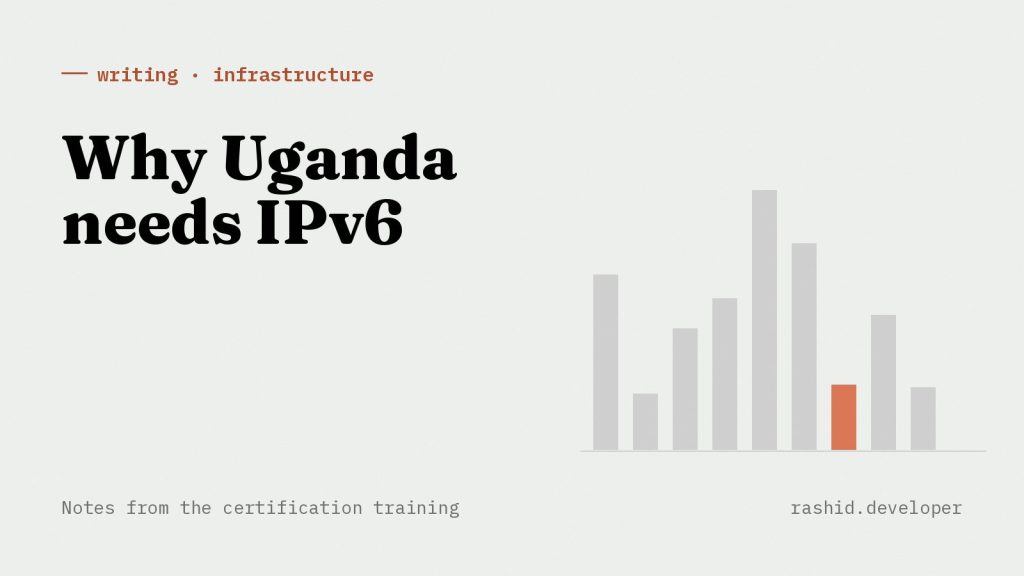 Why Uganda needs IPv6