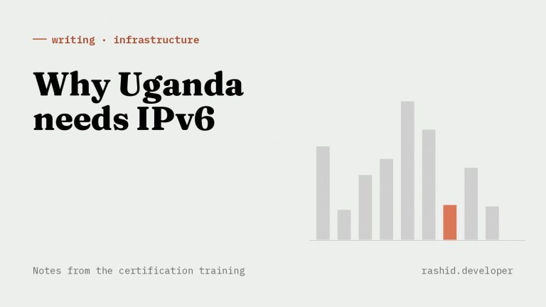 Why Uganda needs IPv6