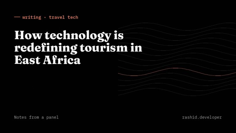 How technology is redefining tourism in East Africa